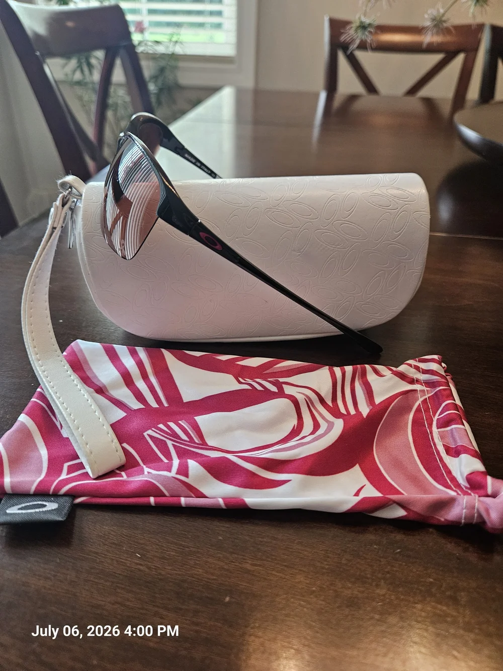 Oakley Ustoppable Womens Pink Sunglasses with Case